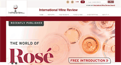Desktop Screenshot of i-winereview.com
